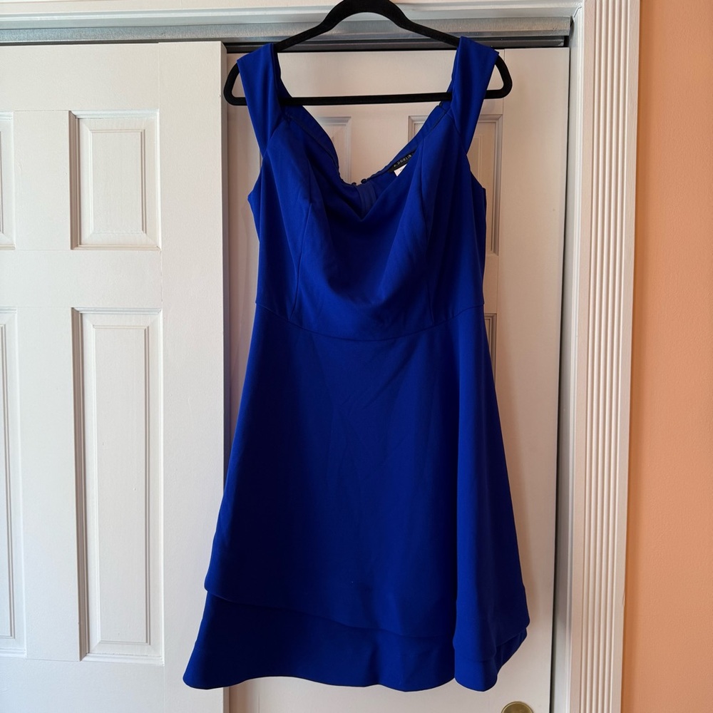 B. Darlin Royal Blue Swing Dress